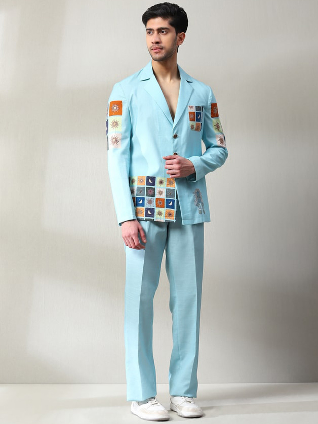 Soniya g Printed Blazer & Trousers Co-Ords