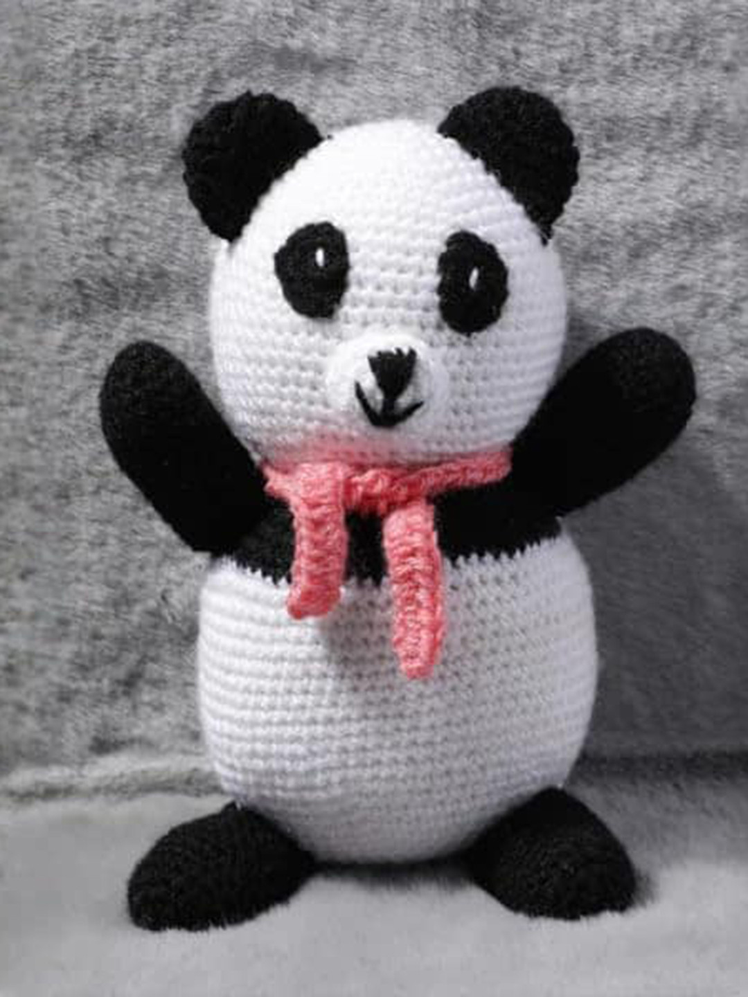 LoopHoop Kids Crochet Panda Soft Toy