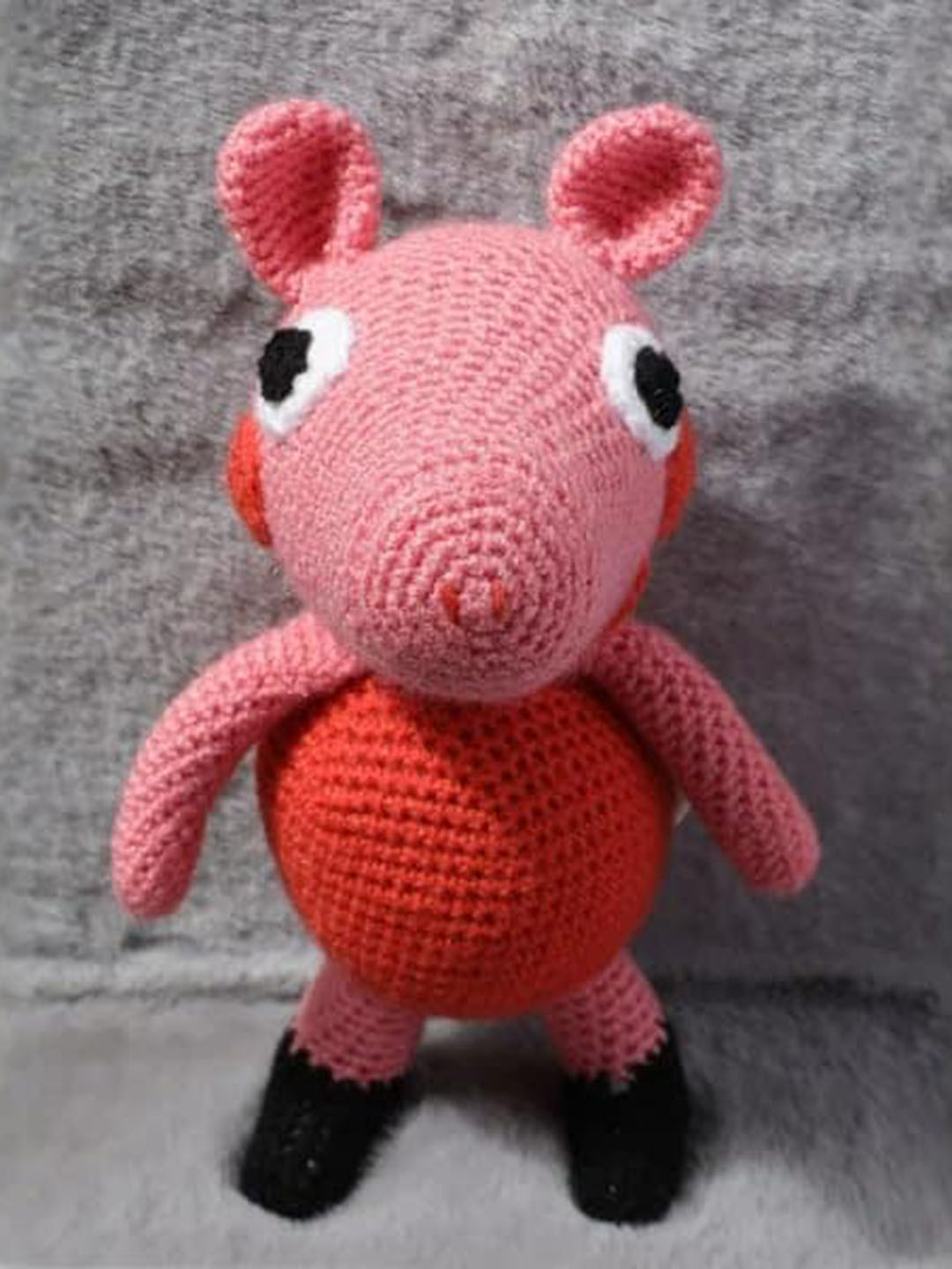LoopHoop Kids Crochet Peppa Pig Soft Toy