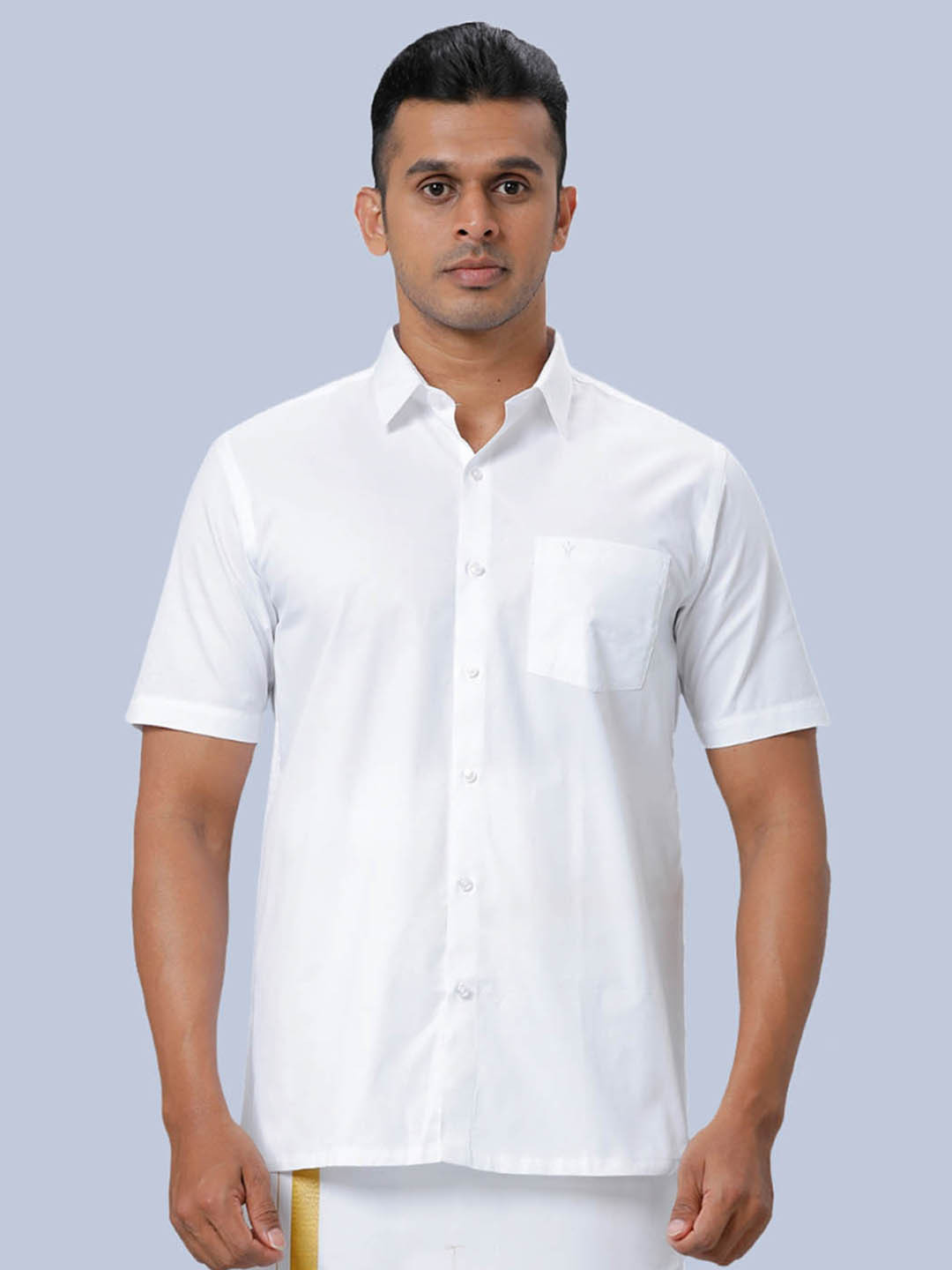 Ramraj Shirt with Golden Jari Dhoti