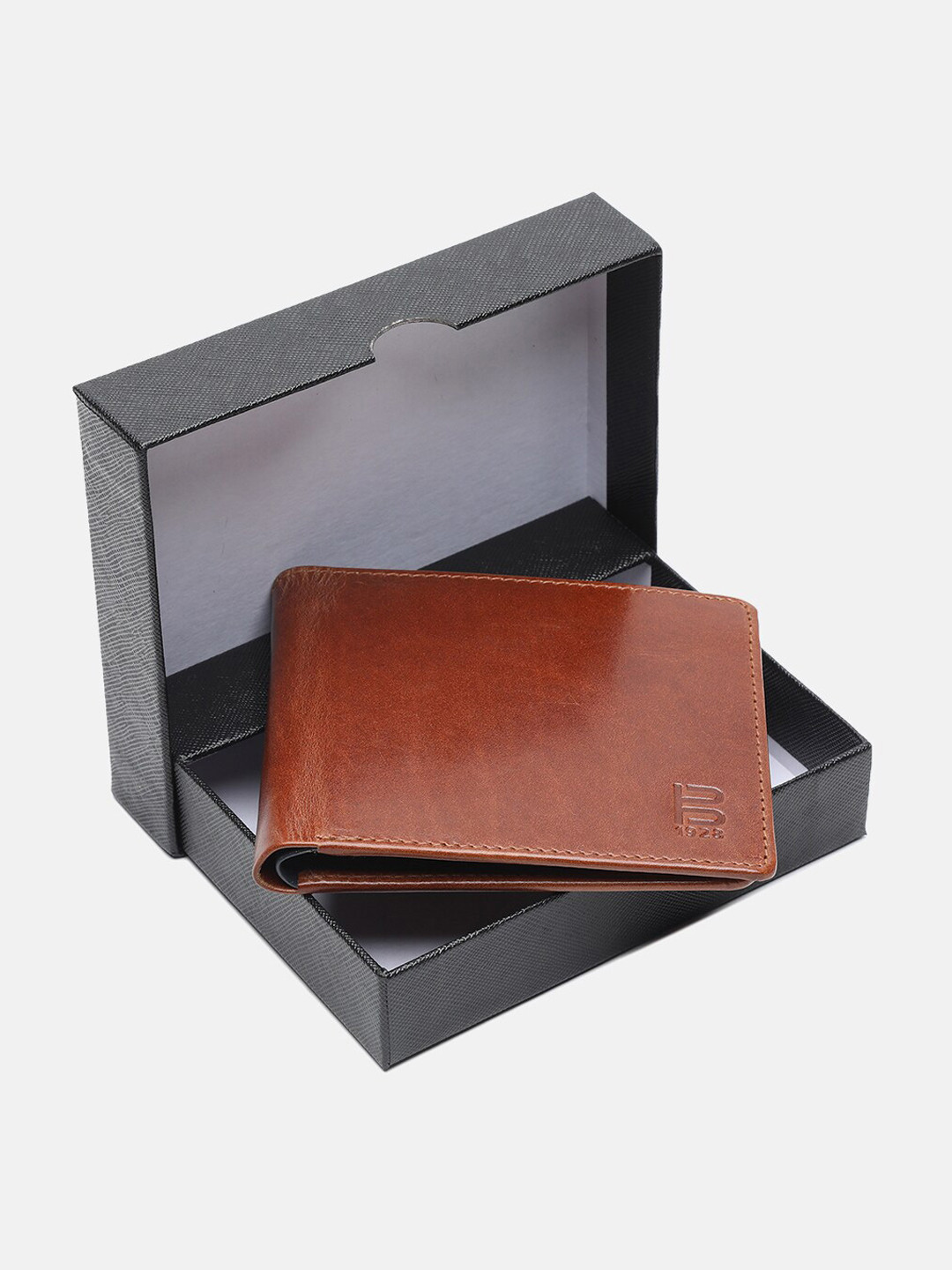 BAGATT Men Leather Two Fold Wallet