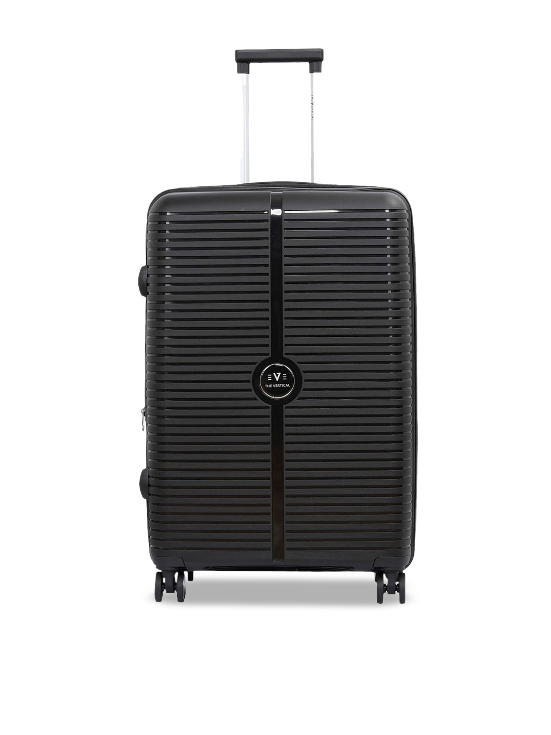THe VerTicaL Textured Hard-Sided Medium Trolley Bag 61Cm