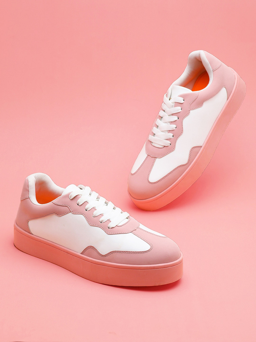 Lavie Women Colourblocked Lightweight Sneakers