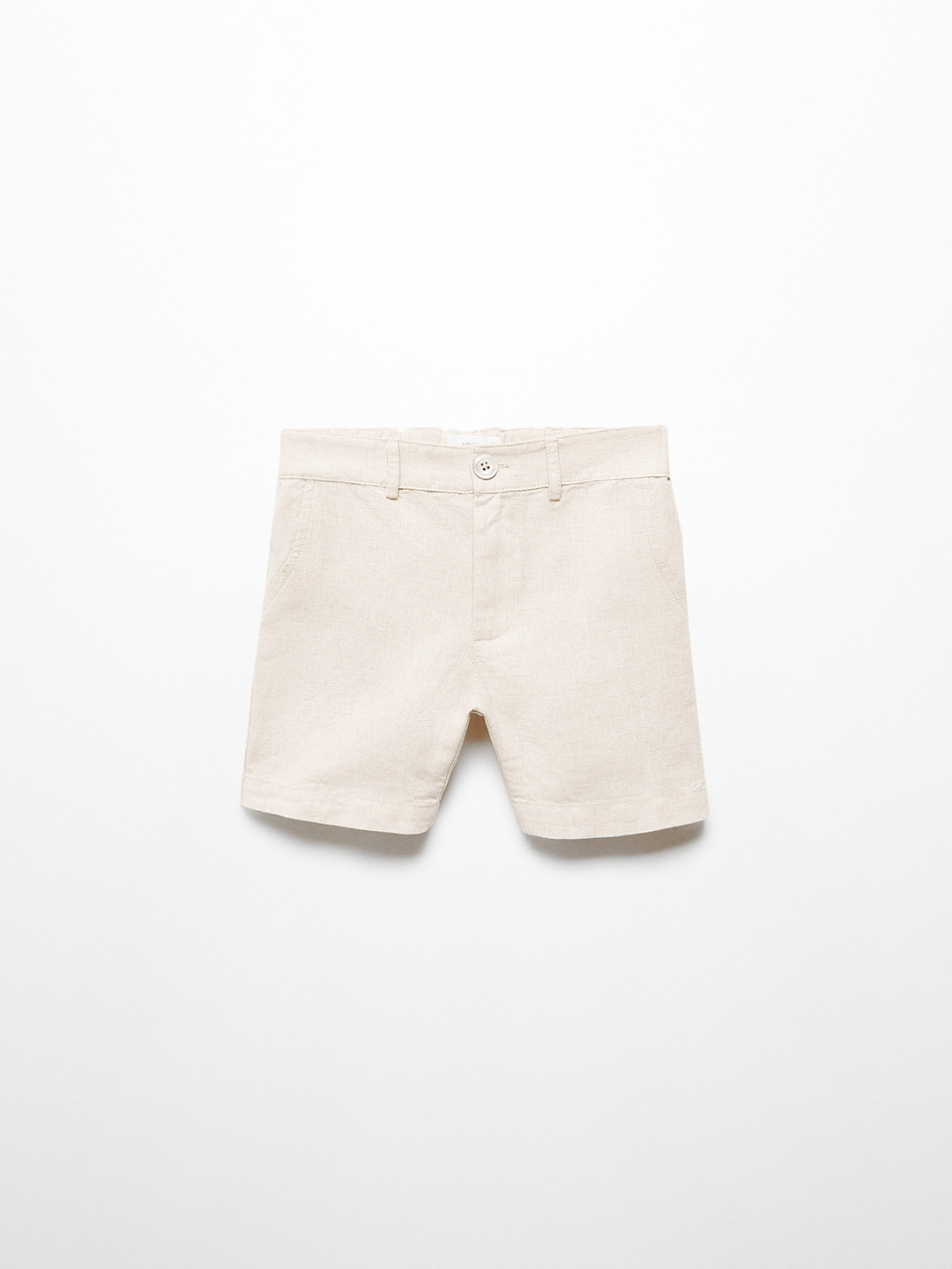 Mango Kids Boys Linen Shorts