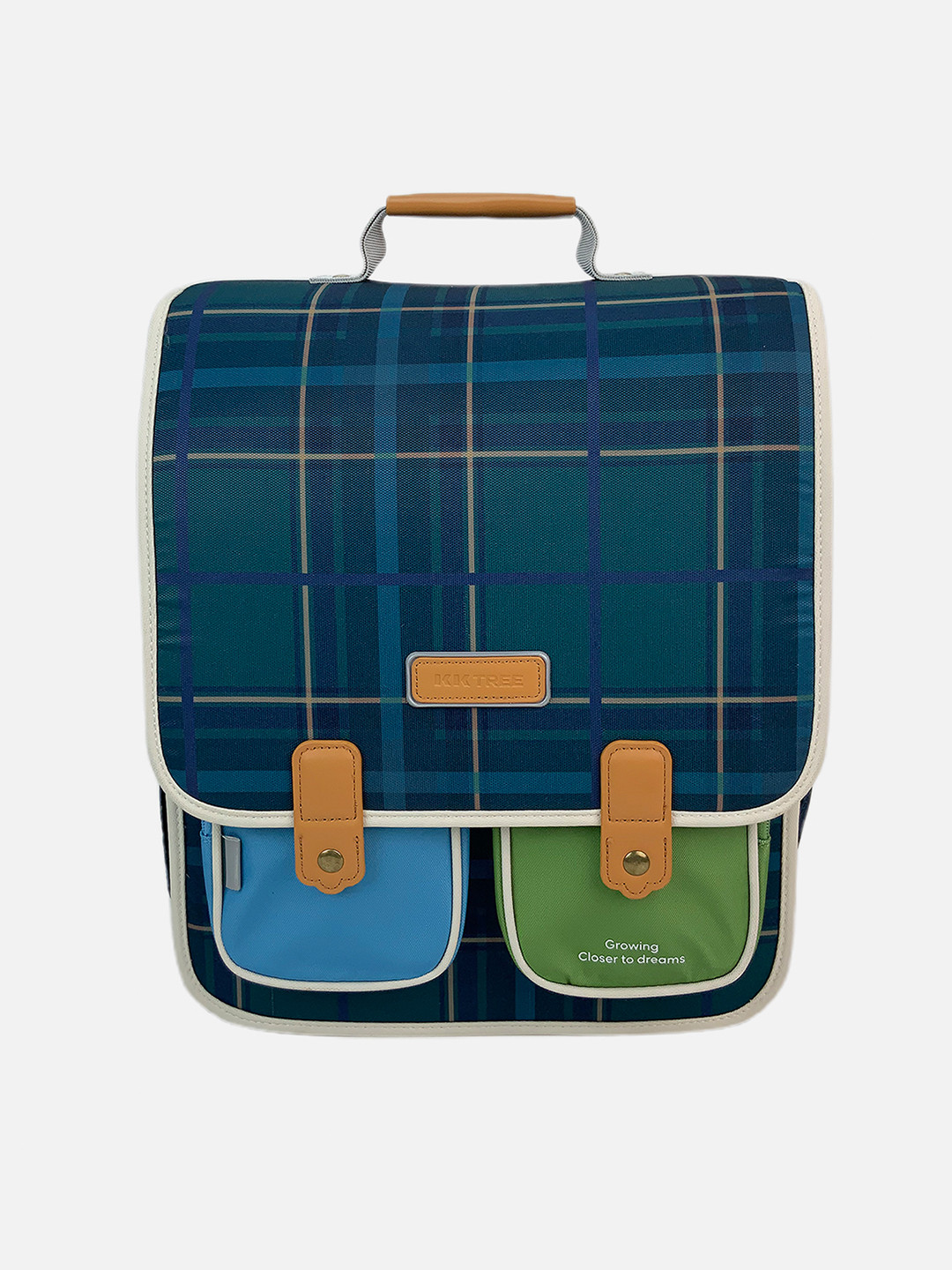 Little Surprise Box LLP Kids Checked Ergonomic duraBase Backpack