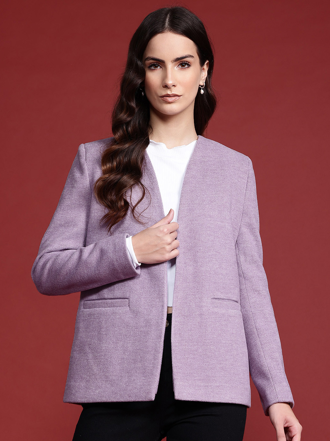 All About You Formals Open-Front Blazer