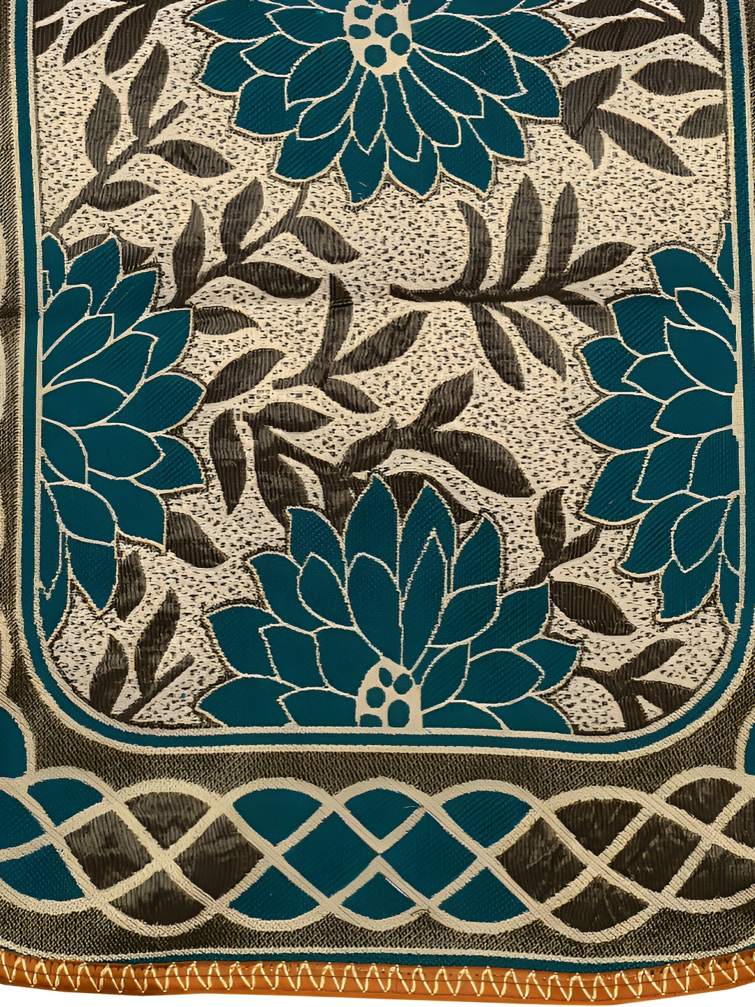 BIGGER FISH Green 16 Pieces 5 Seater Sofa Cover