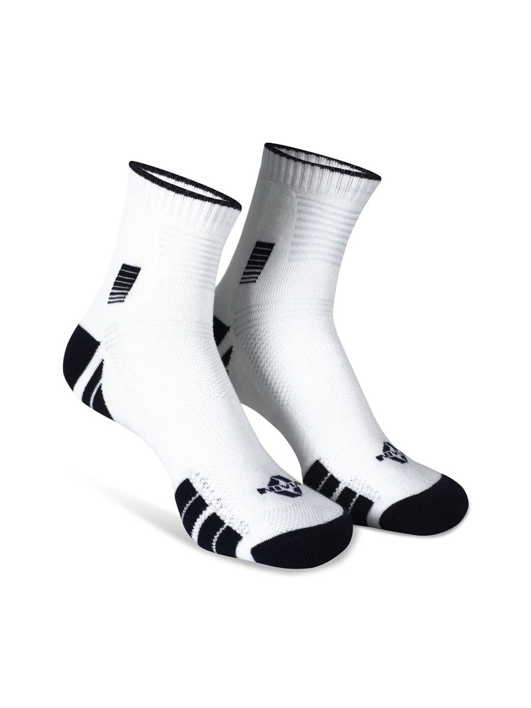 NIVIA Unisex Patterned Anti Microbial Bamboo Comfort Badminton Socks