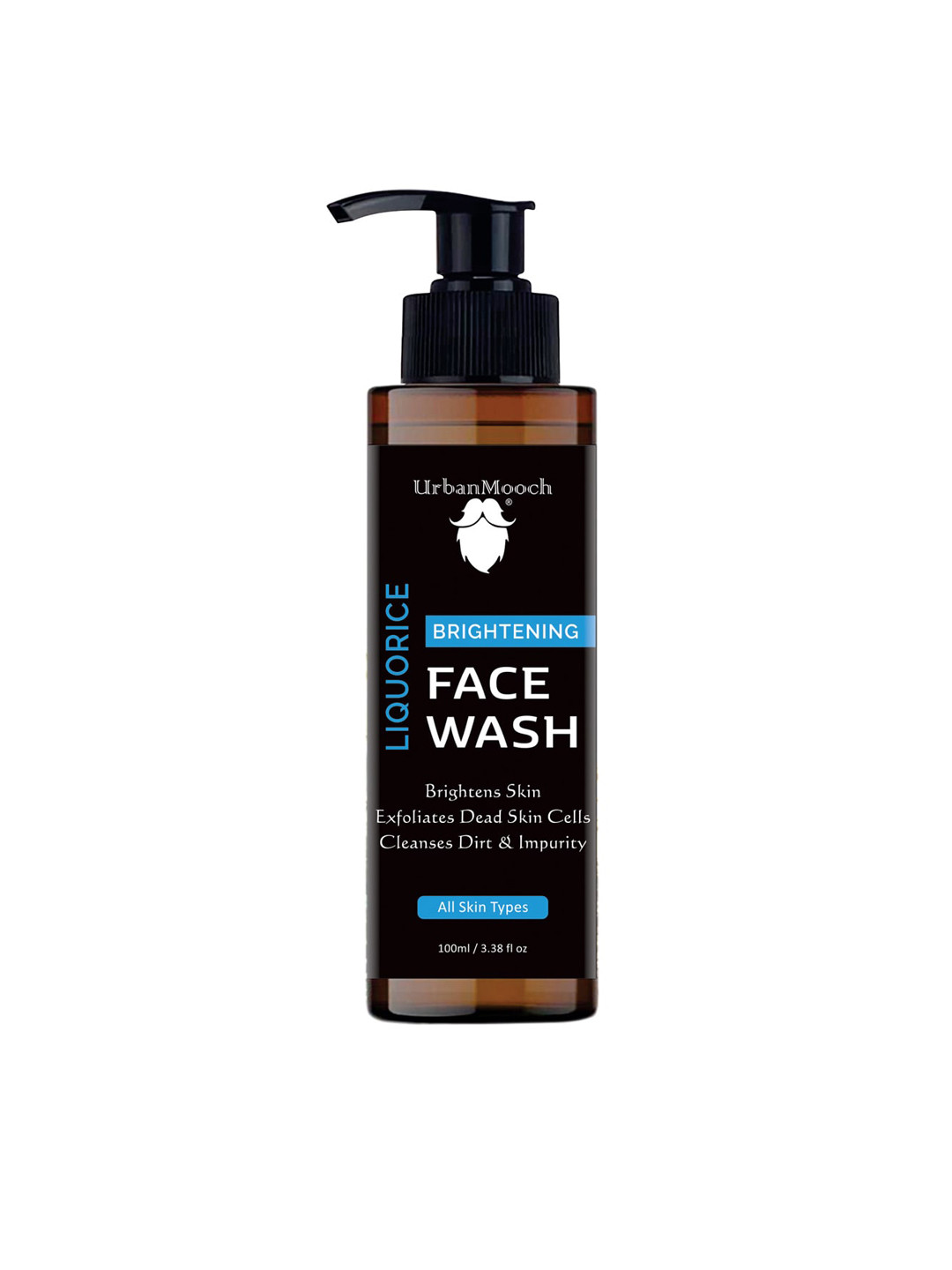 UrbanMooch Brightening Face Wash With Liquorice Root Extract - 100ml