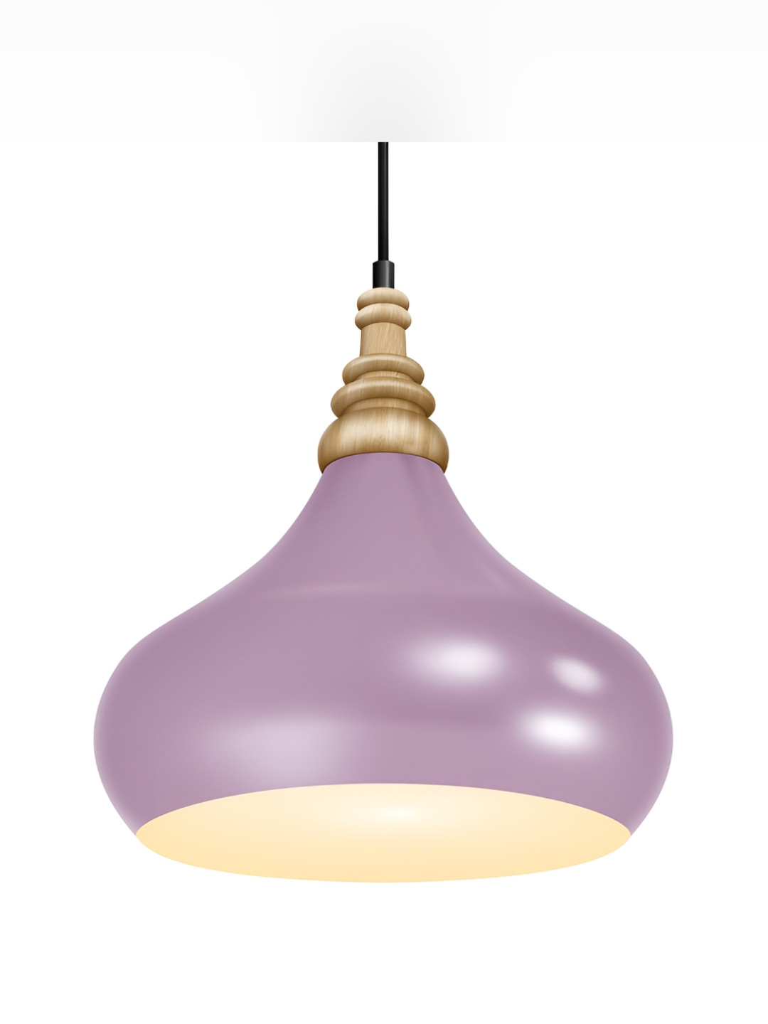 Wipro Purple & Gold-Toned Aluminium Contemporary Wall Lamp