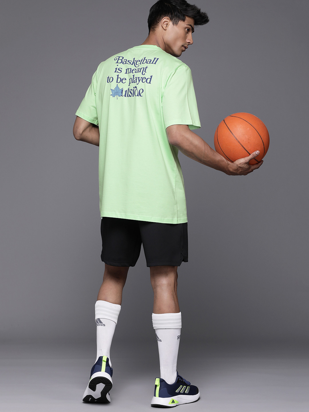 ADIDAS Originals Court Therapy Graphic Baseball T-shirt