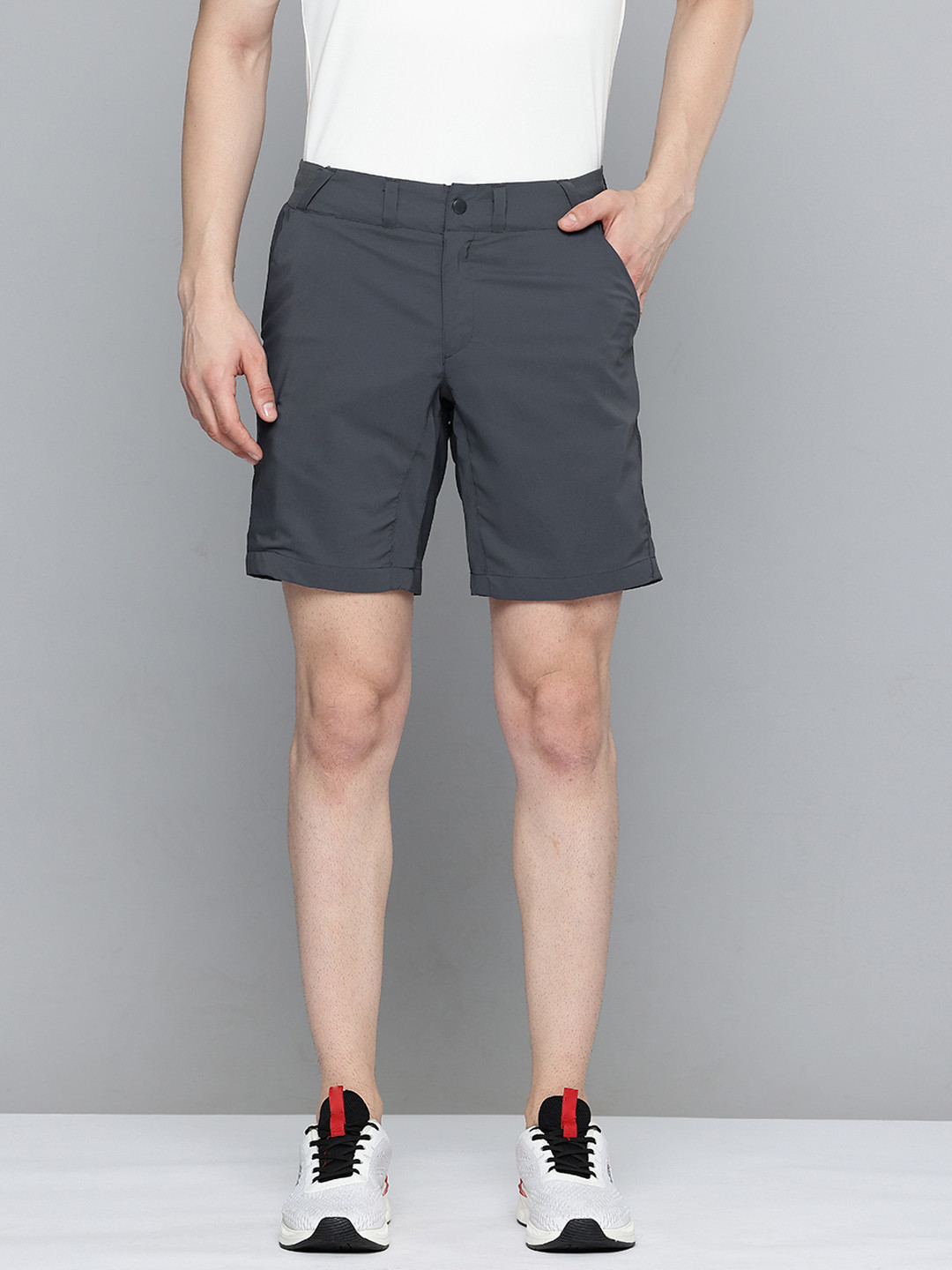 Decathlon  Men Navy Blue Dry Fit Hiking & Trekking Shorts