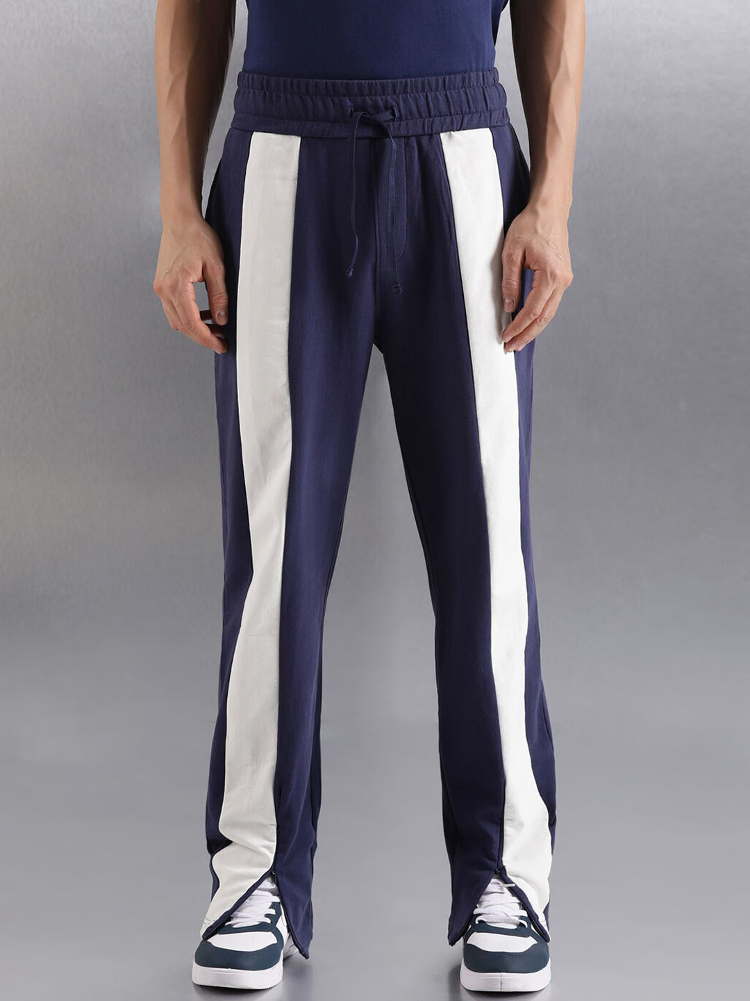 Breakbounce Taika Men Cotton Straight Leg Fit Track Pants