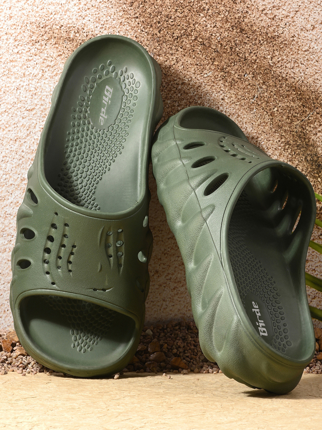 BIRDE Men Rubber Room Slippers