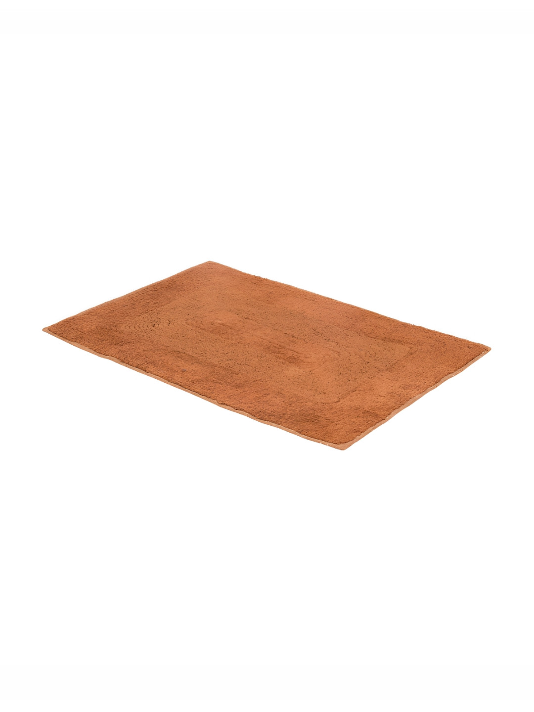 Aura Orange-Coloured Heavy Duty Entrance Cotton Anti Slip Doormat
