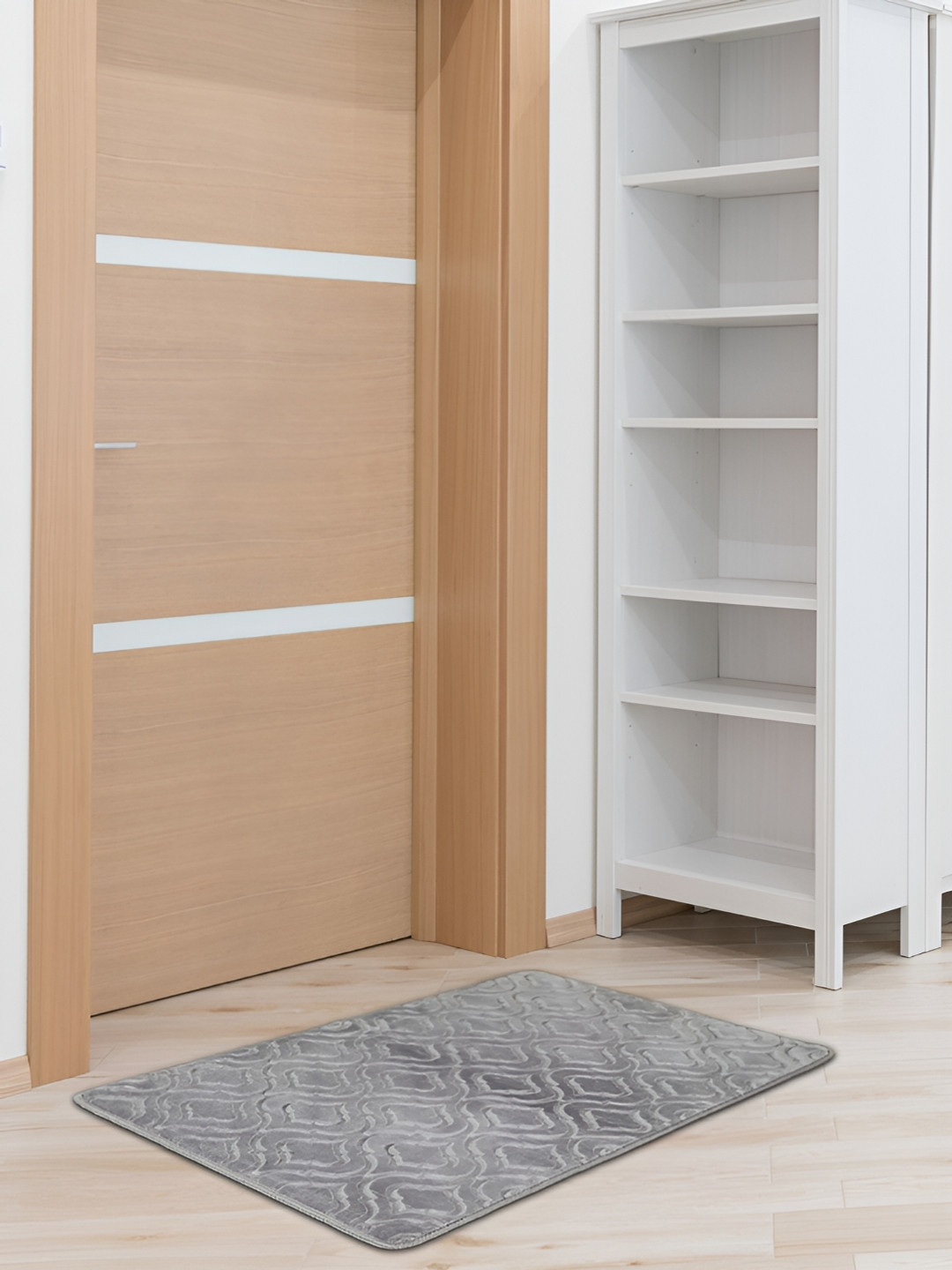Aura Bano Grey Anti Skid Doormat