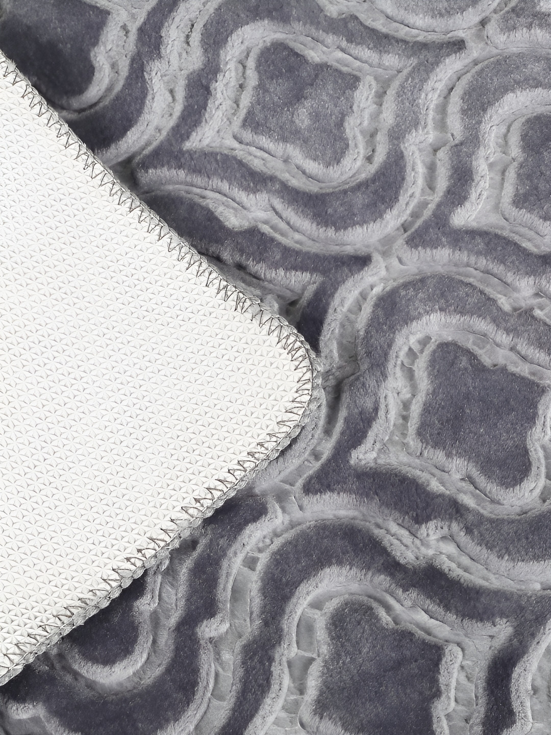 Aura Grey Microfiber Hive Doormat