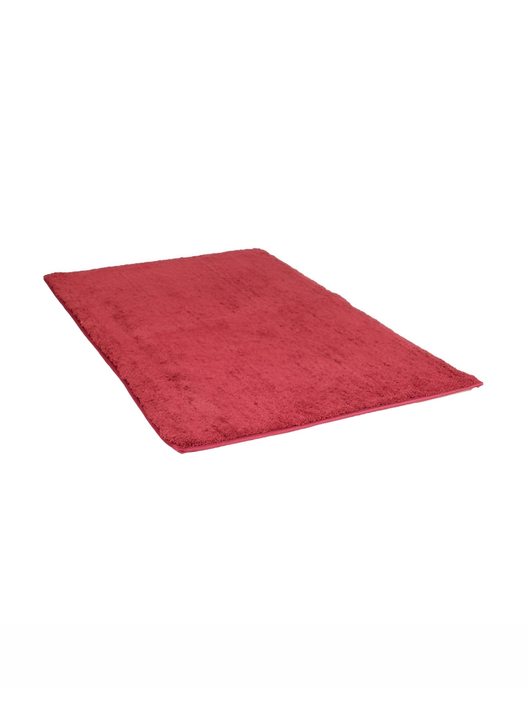 Aura Maroon Water Absorbent Rectangle Shaped Doormat