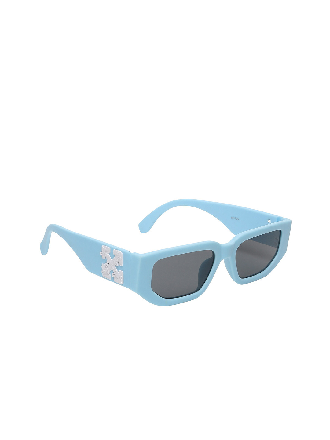 The Roadster Lifestyle Co. Women Black Rectangle Sunglasses With UV Protected Lens