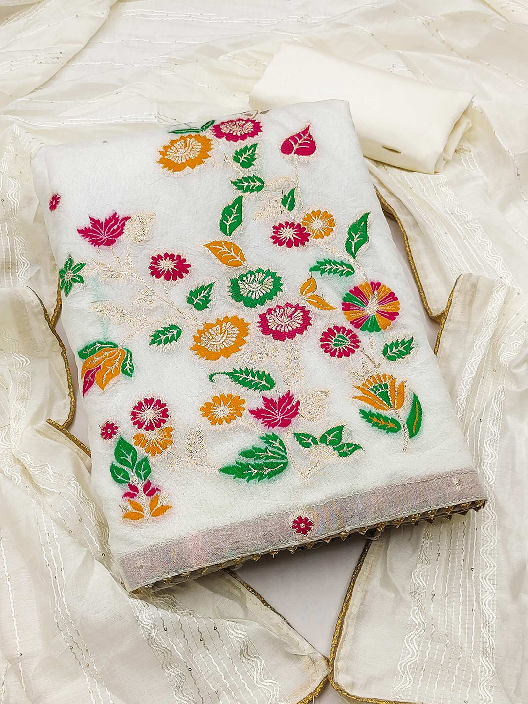 Peachmode Unstitched Dress Material