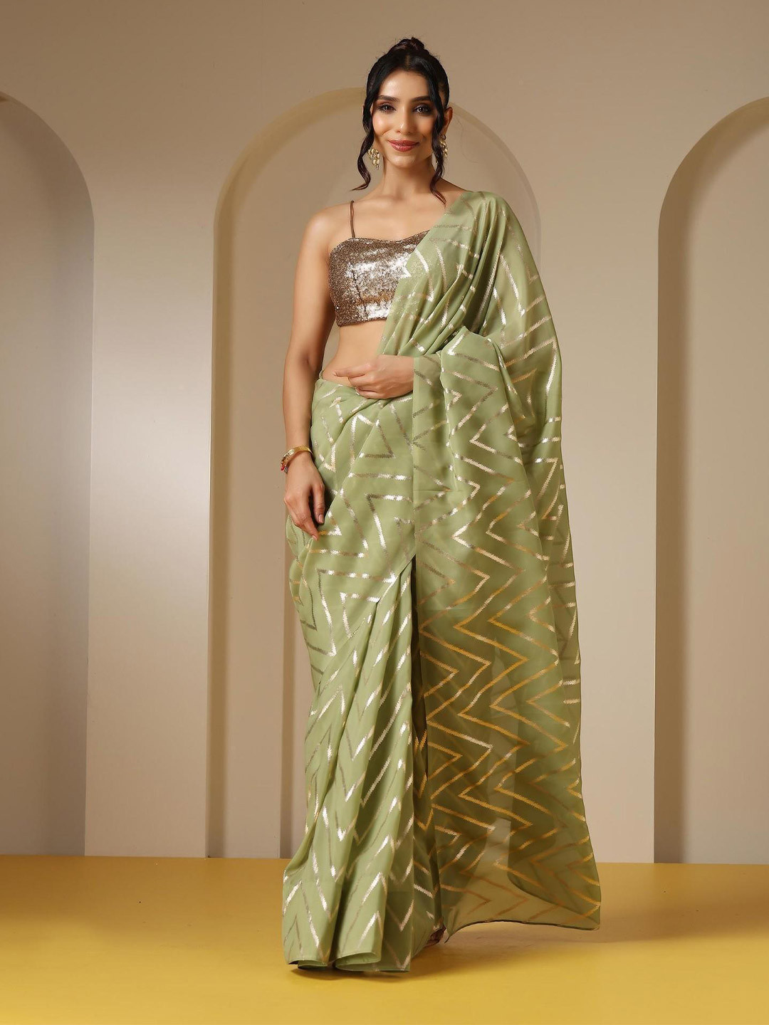 Swtantra Organza Designer Saree