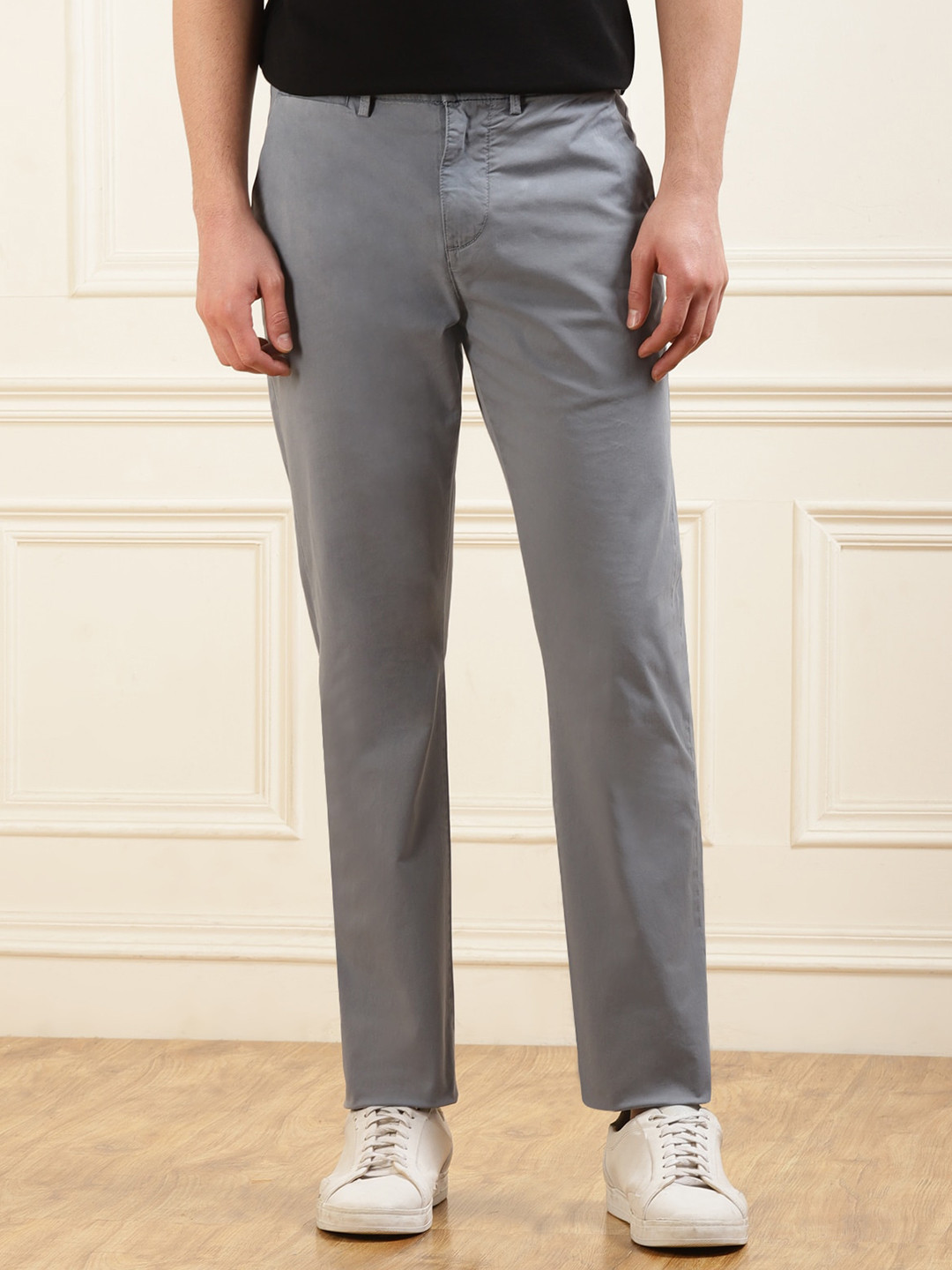 7 For All Mankind Men Slim Fit Mid-Rise Clean Look Stretchable Jeans