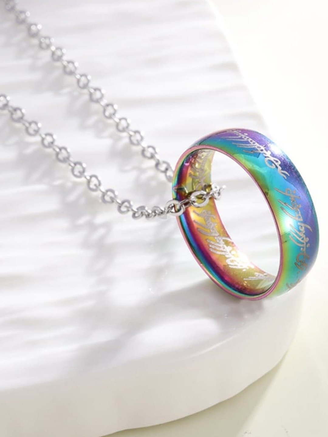 SALTY Circular Pendants with Chains