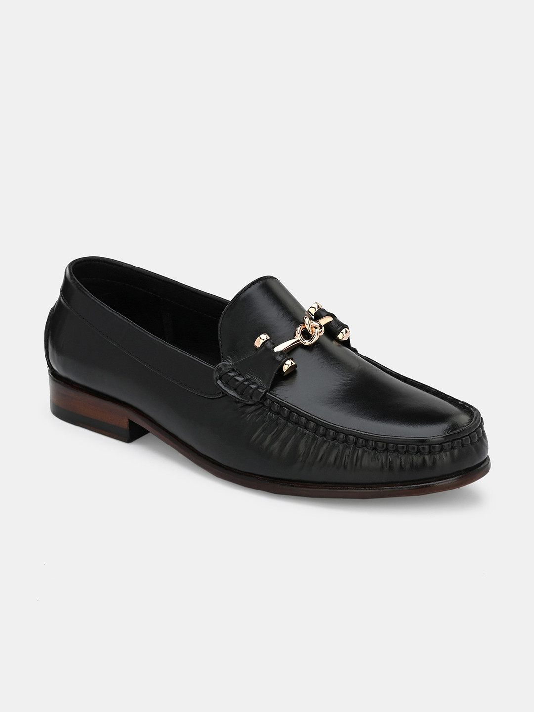 Lafattio Men Leather Formal Loafers