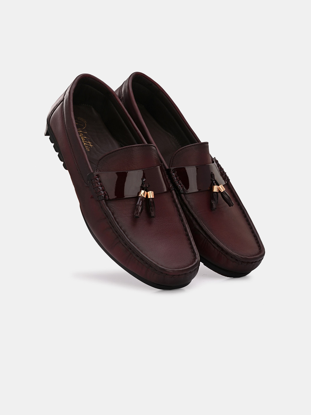 Lafattio Men Leather Formal Loafers