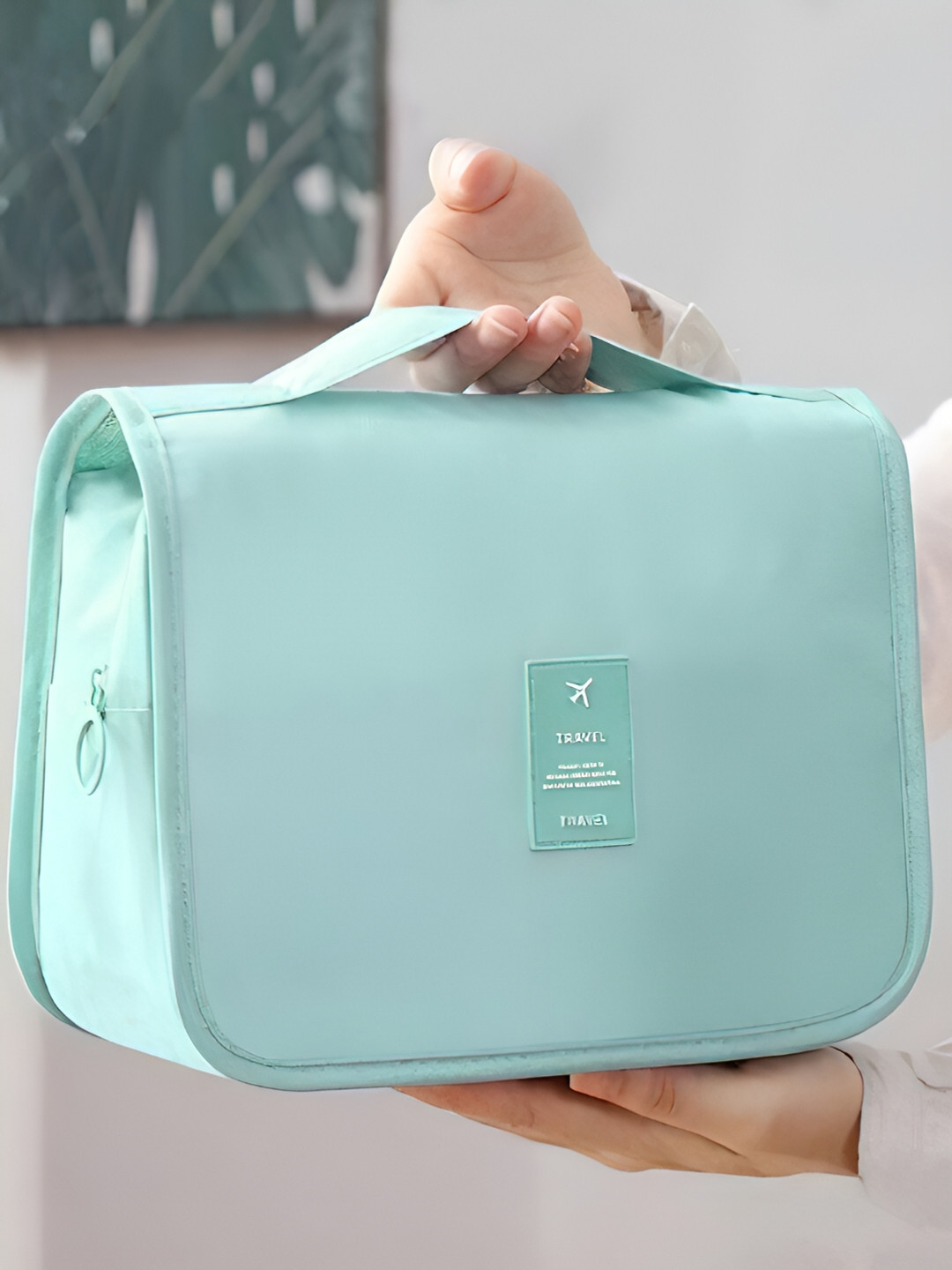 Aura Blue Makeup Accessories Storage Bags