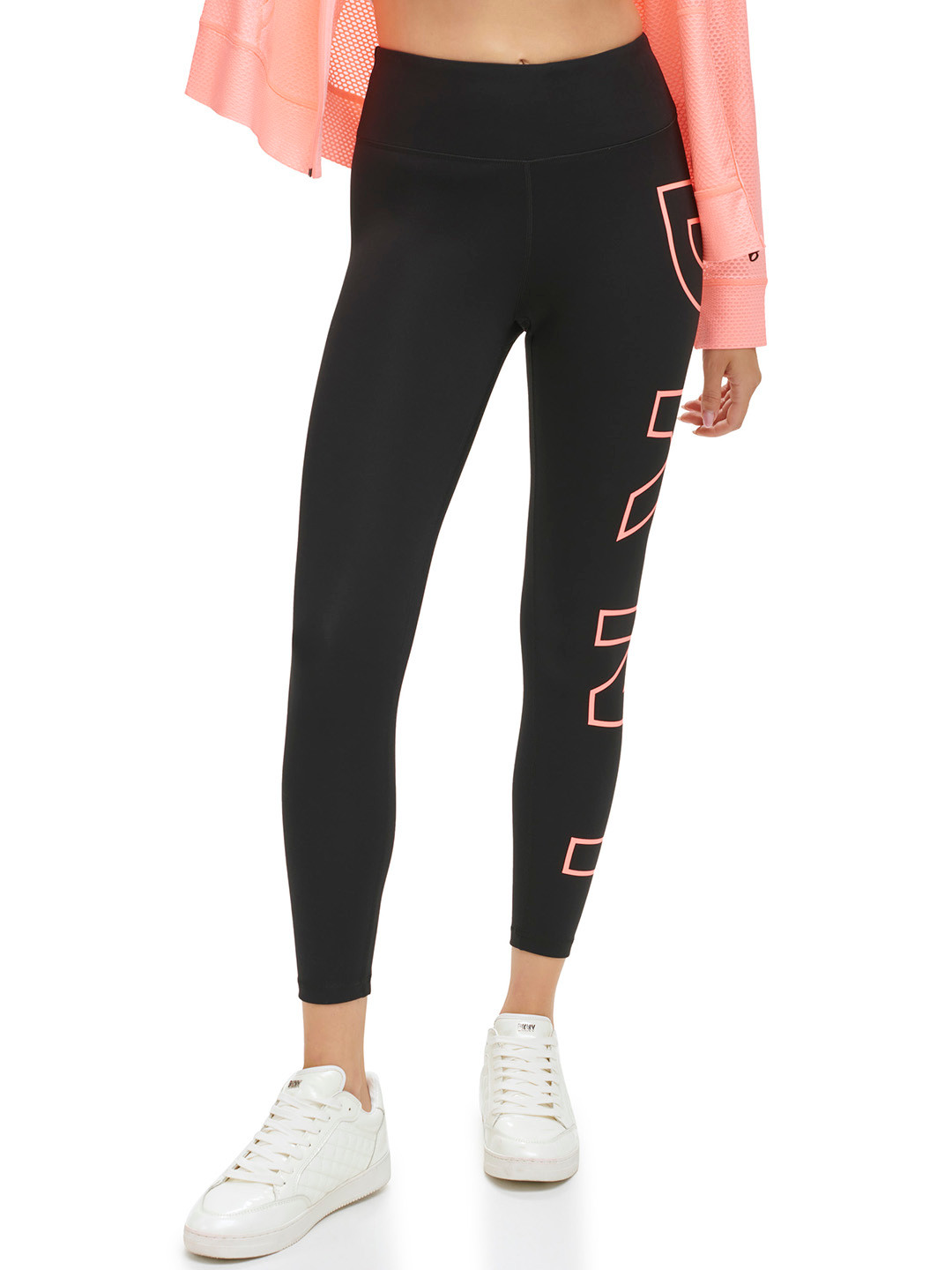 DKNY Women Printed Ankle Length Tights