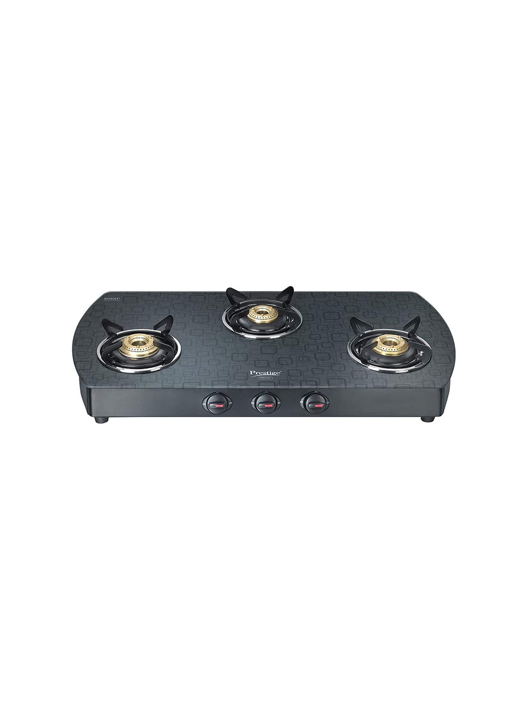 Buy Prestige Black Premia Schott Glass Top 3 Burners Manual Gas Stove Gts 03L D Gas Stove for Unisex 28763274 Myntra