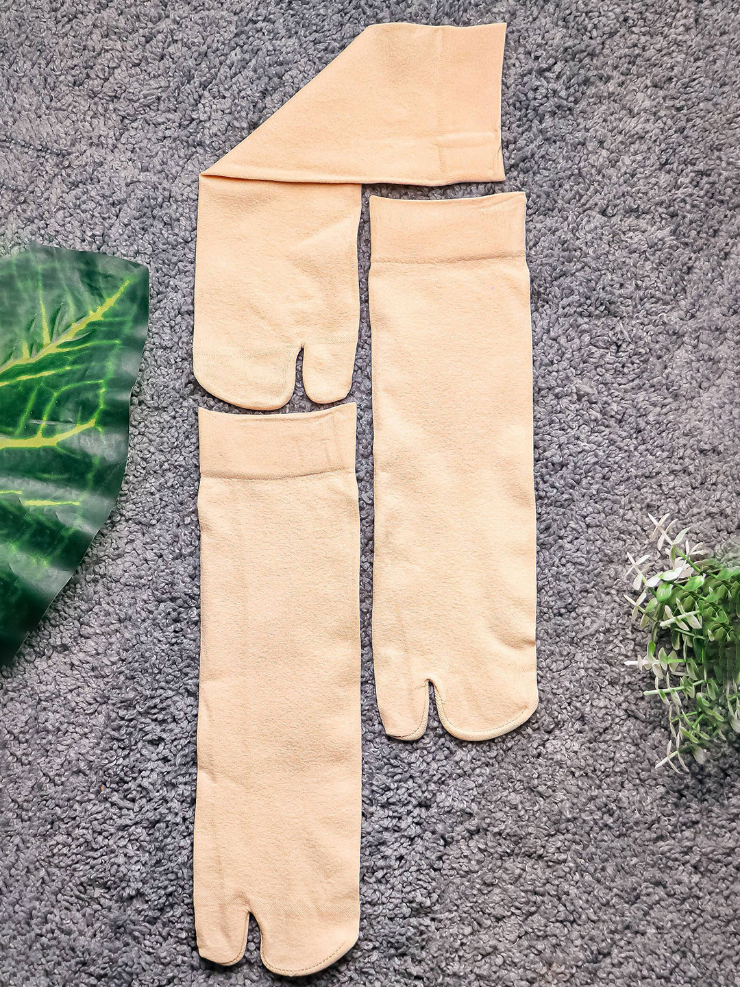 Brauch Women Pack Of 3 Calf-Length Socks