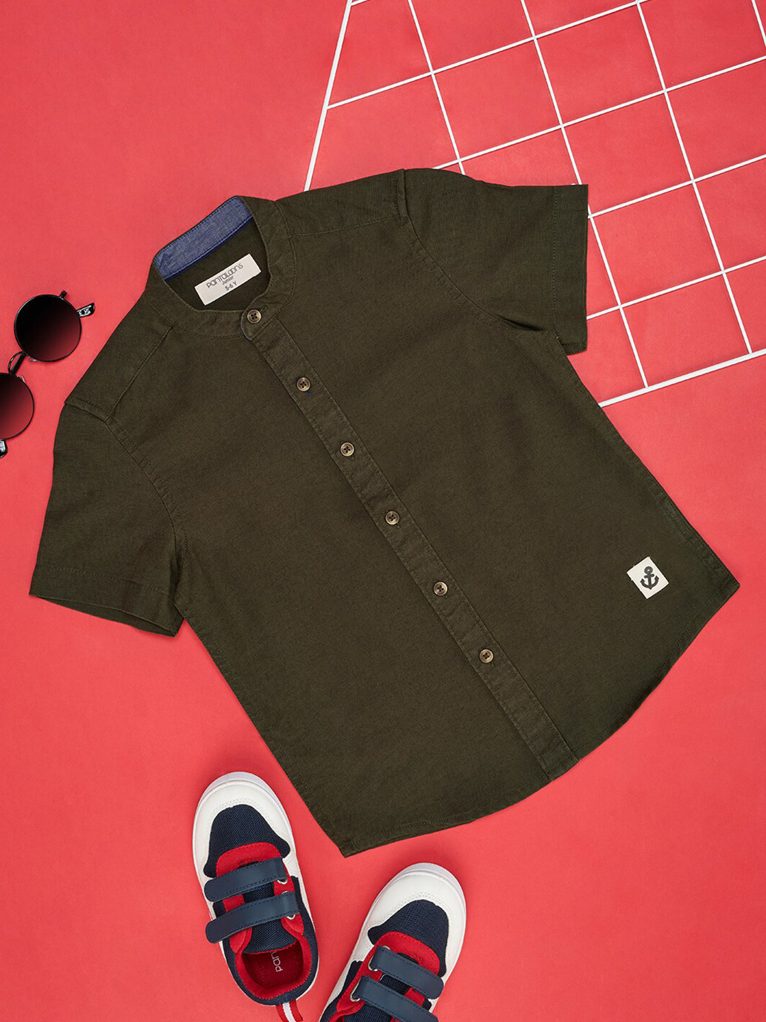 Pantaloons Junior Boys Cotton Opaque Casual Shirt
