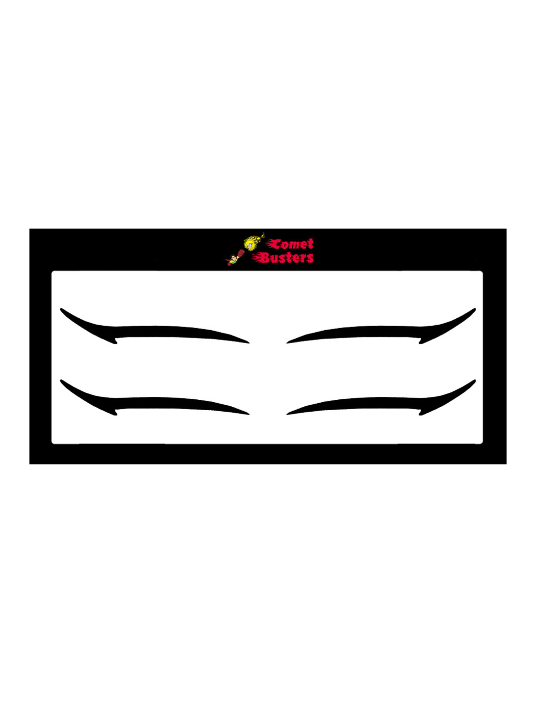 Comet Busters Matte Eyeliner Stickers