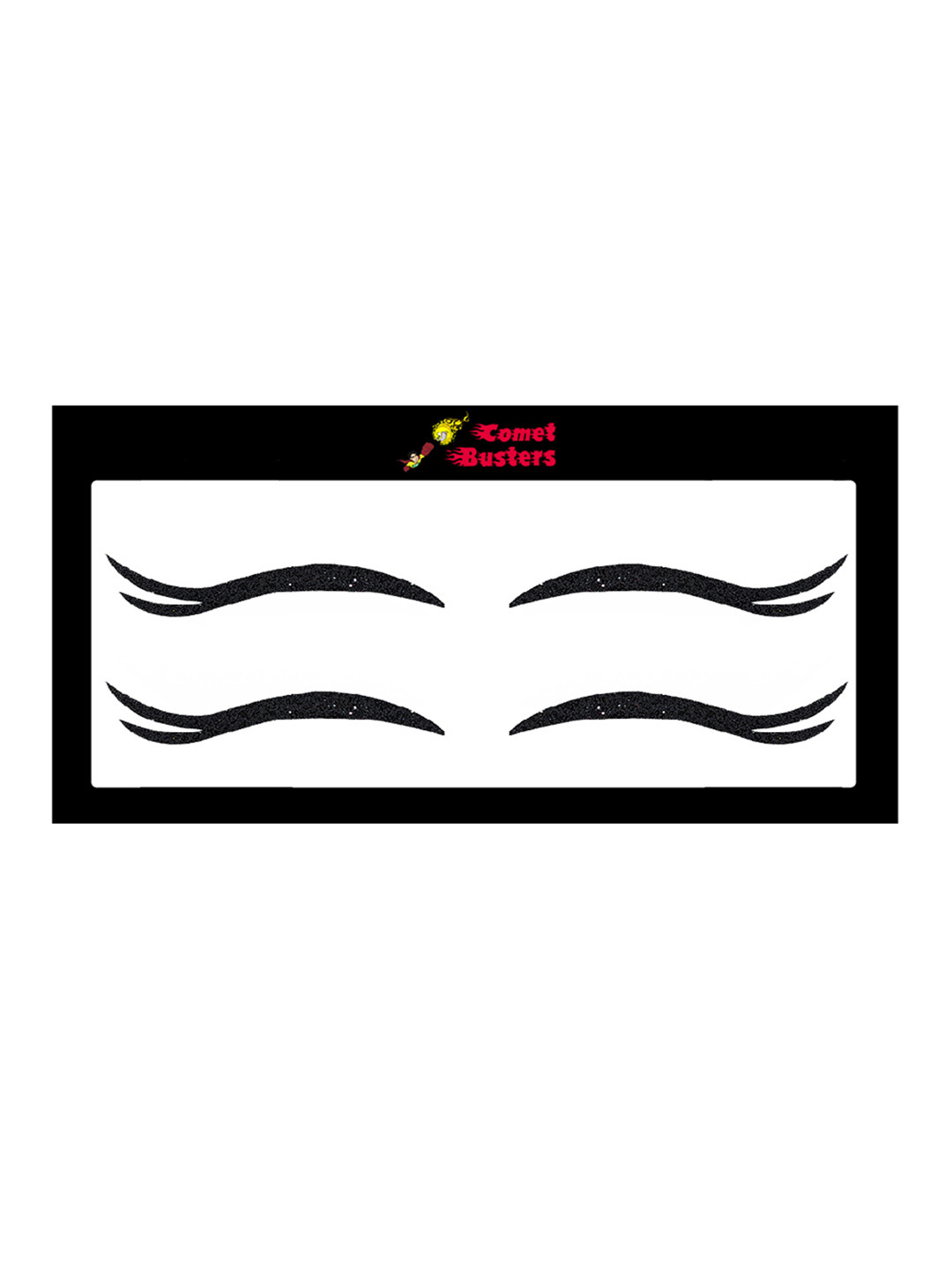 Comet Busters Glitter Eyeliner Stickers