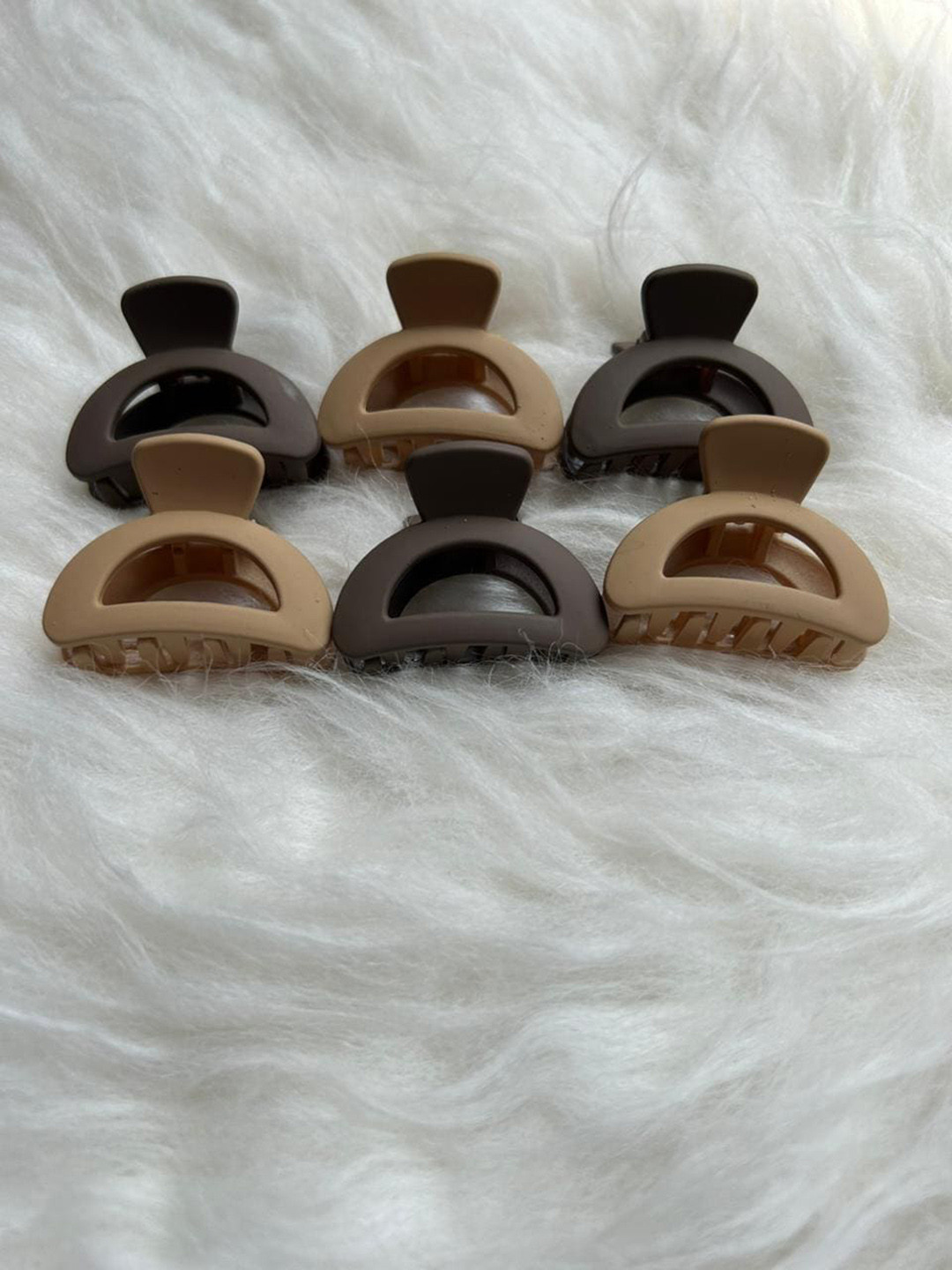 CHRONEX 6-Pcs Oval Claw Clip