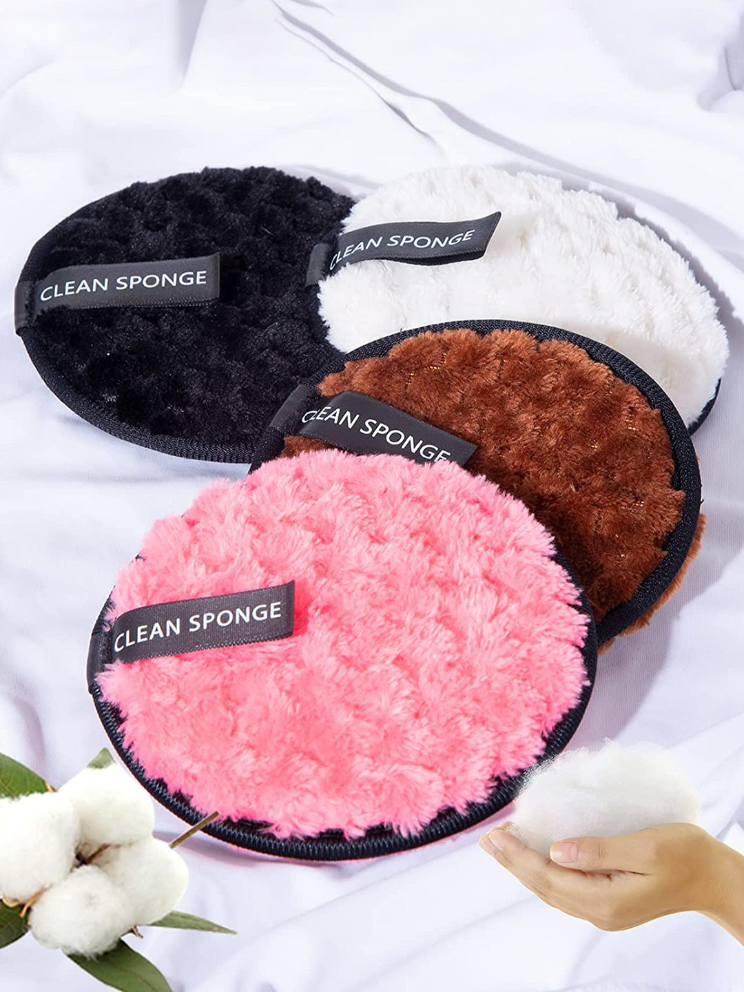 CHRONEX Makeup Remover Sponge Soft Face Cleansing Pads