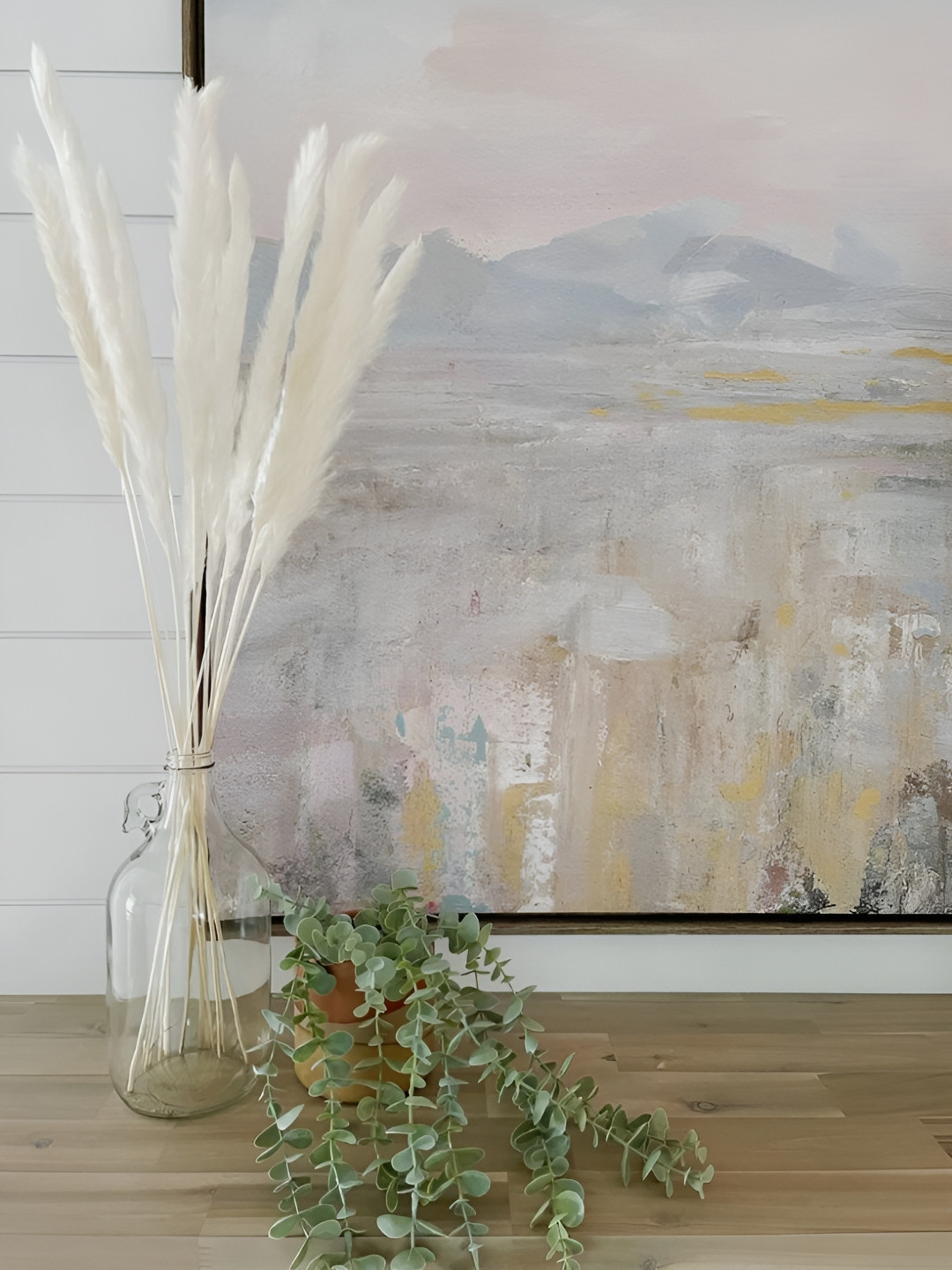 Artecasa Dried Flower Mini Pampas White