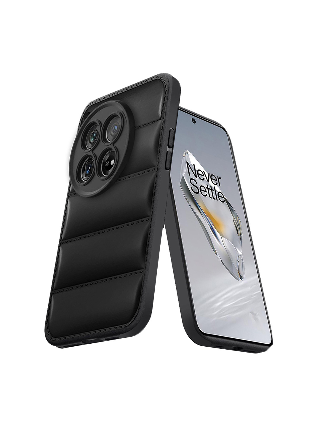 Karwan Oneplus 12 Puffer Edition Silicone Mobile Back Case