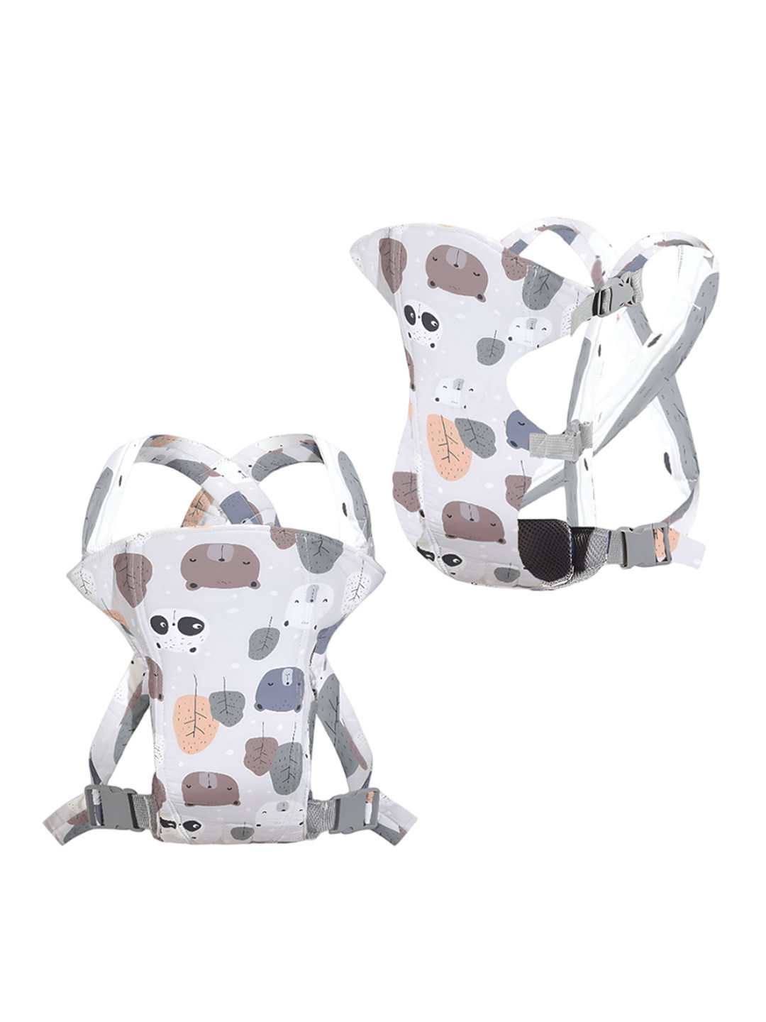 BAESD Infants Printed Brown Baby Carriers
