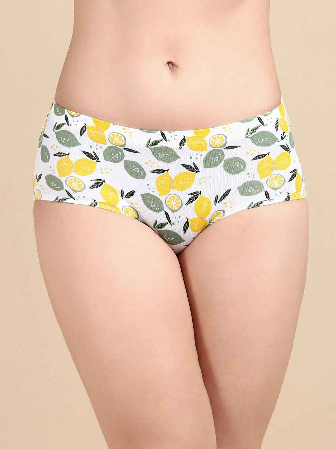 &CIRCUS Full Coverage Mid Rise Printed MicroModal Hipster Briefs