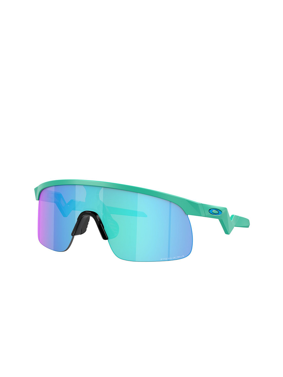 Oakley Junior Boys UV Protected Blue Lens Rectangle Sunglasses - 0OJ901090101923