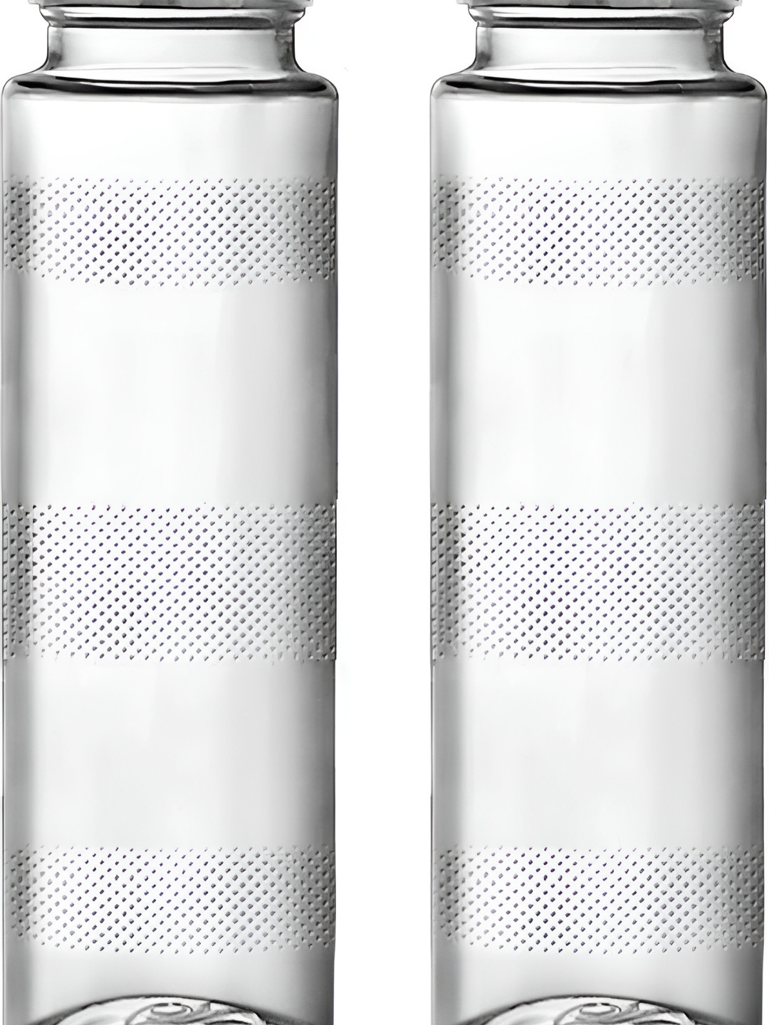tyche enterprises Transparent Glass Spill Proof 2 Piece Water Bottle - 750ml