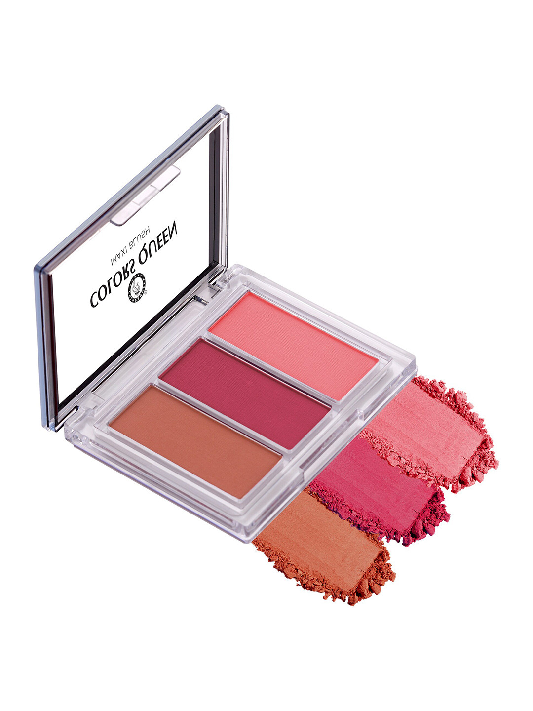 Colors Queen Maxi Long Lasting Matte Blusher Palette - 15g - Shade 03