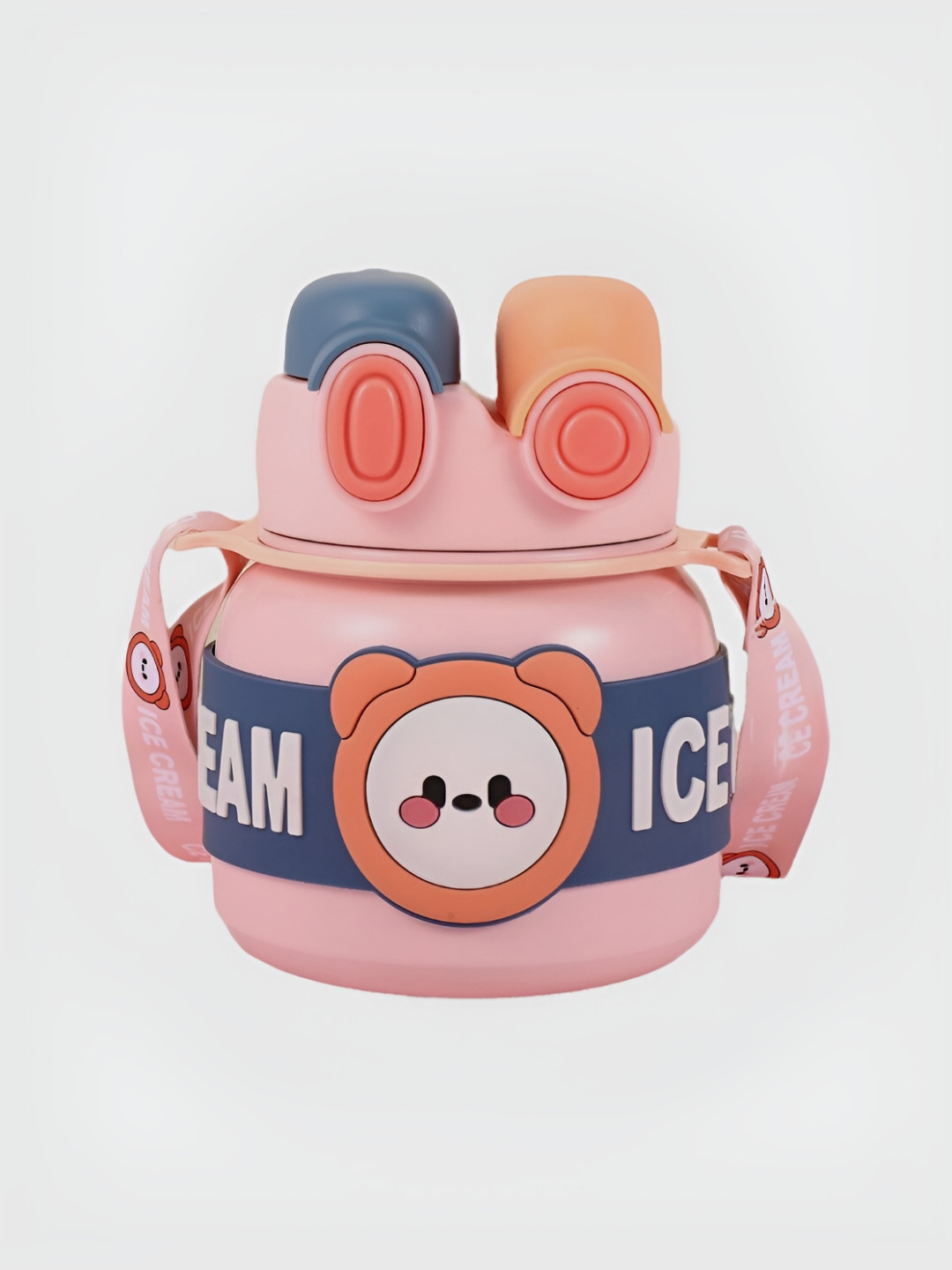 Little Surprise Box LLP Pink Typography Stainless Steel Light-weight Sipper - 850ml