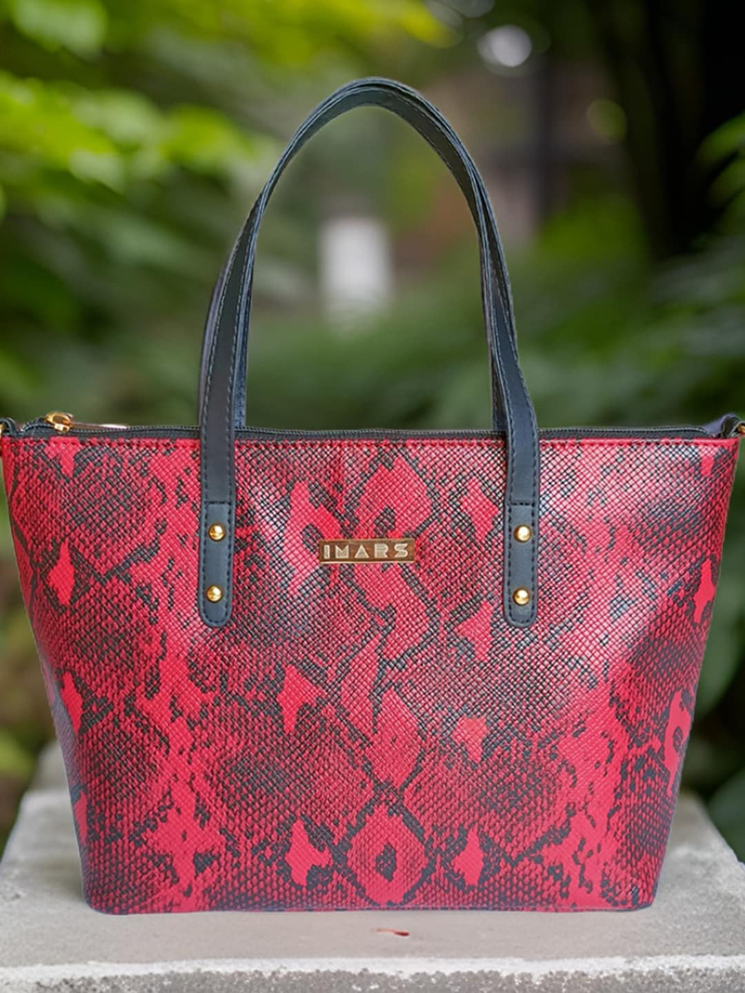 IMARS Animal Textured Shopper Tote Bag