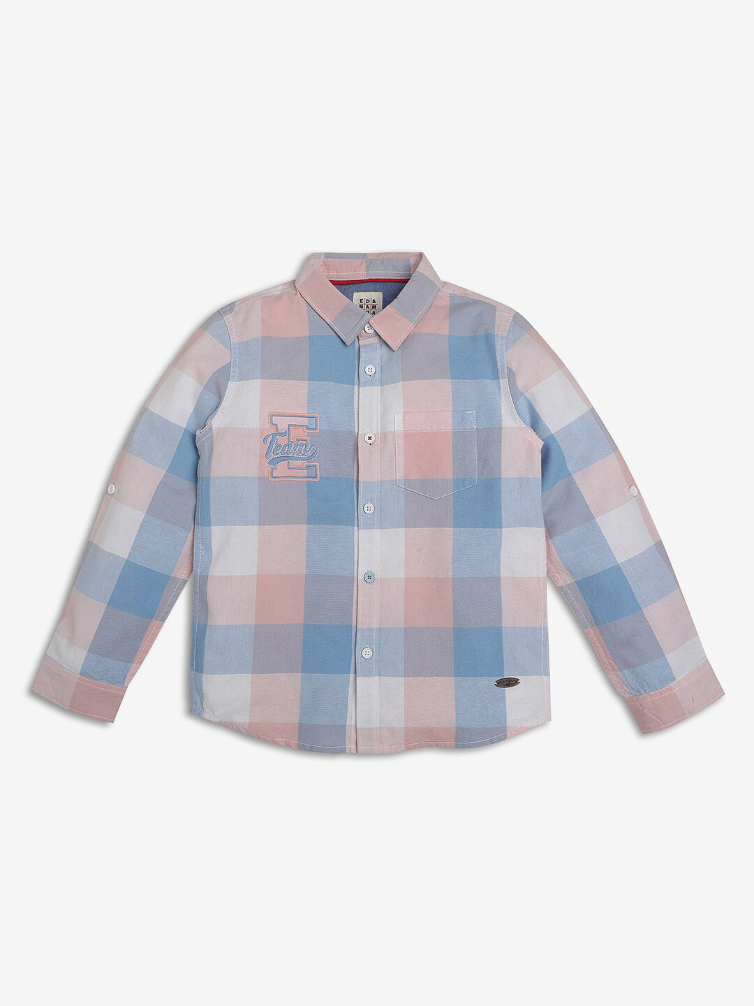 Ed-a-Mamma Boys Premium Buffalo Checked Casual Shirt