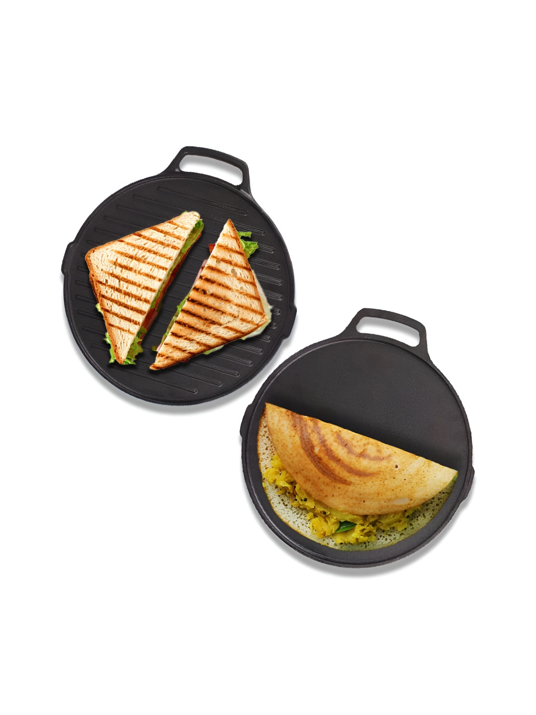 The Indus Valley Black Cast Iron Frying Pan