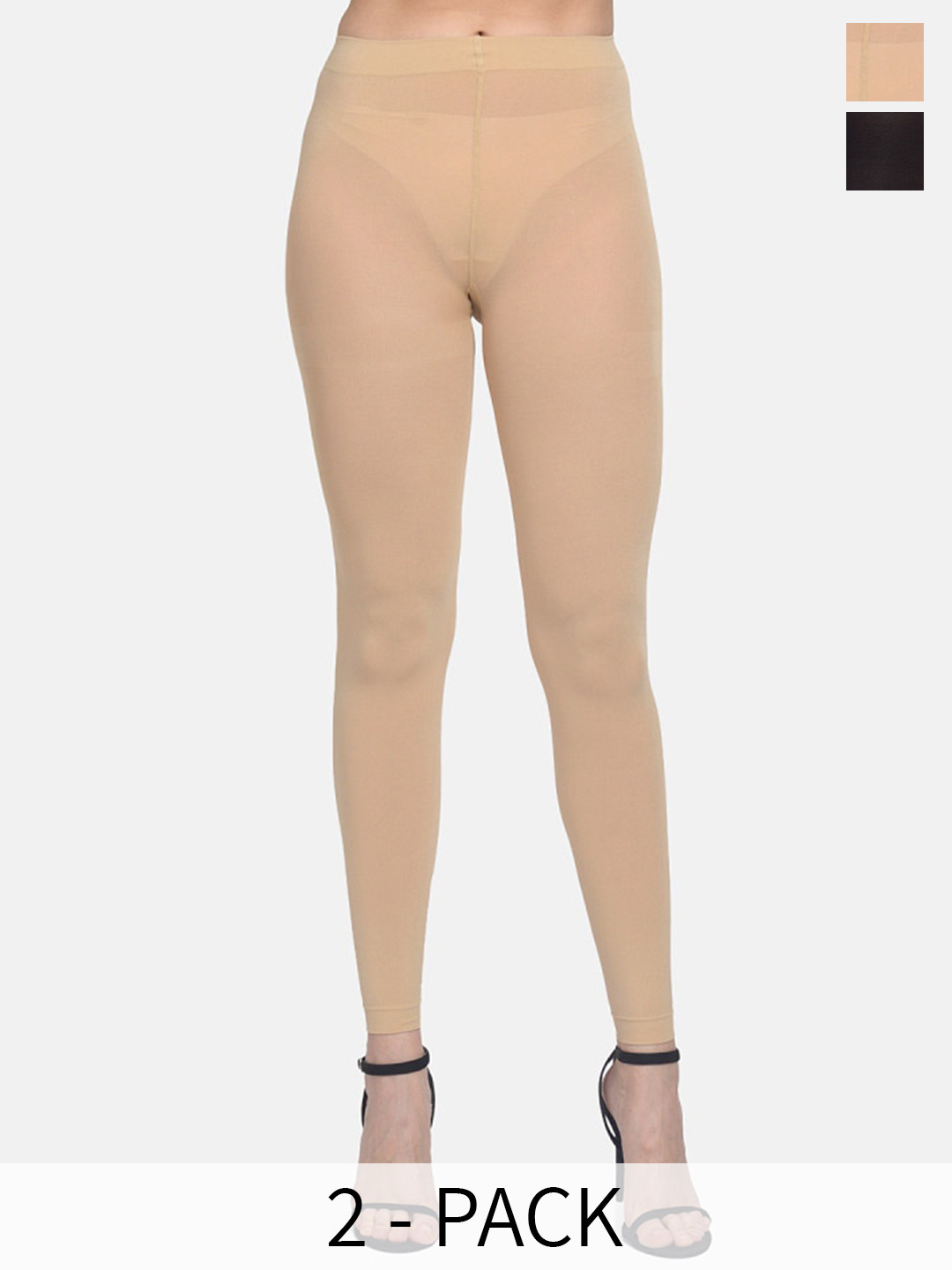 mod & shy Pack Of 2 Assorted Fishnet Design Stockings